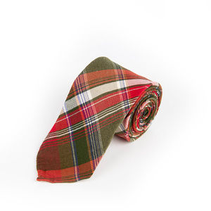 CAMOSHITA BROWN, GREEN, RED CLASSIC TIE | MENS